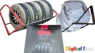 MotoMaster Tire Rack Installation  Unboxing [upl. by Einnahc]