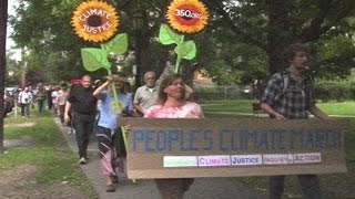 Ithaca Peoples Climate March and Response [upl. by Alacim]