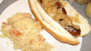 Bacon Cider Bratwurst recipe Cornbread Documentary [upl. by Quintana]