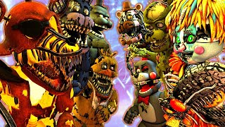 SFM FNaF Salvaged vs Dreadbear amp Co [upl. by Steady]