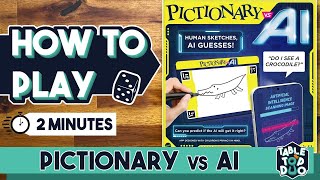 How to Play Pictionary Vs AI Rules in 2 minutes [upl. by Bannasch221]