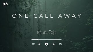 Charlie Puth One Call Away  Karaoke Version [upl. by Templia470]