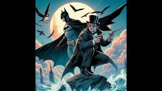 The penguin oswald cobblepot vs Batman parte 2 AI art film completo gratis italiano 2024 DC Sky [upl. by Hedvah]