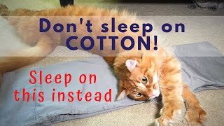 Want to Sleep Cool Avoid Cotton Seven Healthier Fabric Alternatives [upl. by Akehsar]