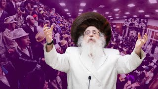 Sanz Klausenburg Rebbe Purim Tish [upl. by Emmuela]