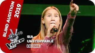 Sia  Unstoppable Leonie  Blind Auditions  The Voice Kids 2019  SAT1 [upl. by Ner]