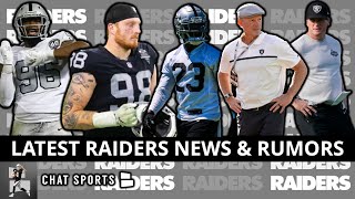 Raiders Rumors Clelin Ferrell To Start Over Crosby Gruden amp Mayock Hot Seat Kenyan Drake BIG Role [upl. by Raine672]