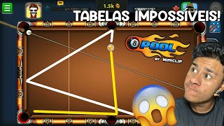 ENTÃƒO VOCÃŠ ACHA QUE SABE FAZER TABELA REAGINDO AS 100 MELHORES TABELAS DA HISTÃ“RIA DO 8 BALL POOL [upl. by Drarig]