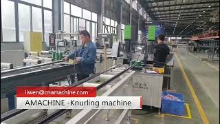 knurling machine [upl. by Ahsineg190]