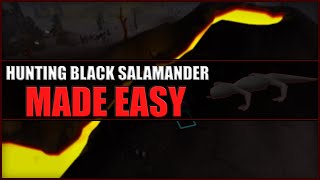 Quick Guide to Hunting Black Salamanders in OSRS  Hunter Guide [upl. by Nehcterg]