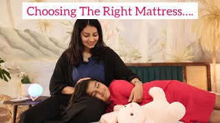 Choosing a comfortable mattress and redoing my bedroom  Sleepwell Mattress  Full review [upl. by Nalani]