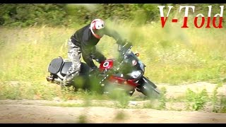 Suzuki VStrom 1000 Offroad amp Crash [upl. by Derina]