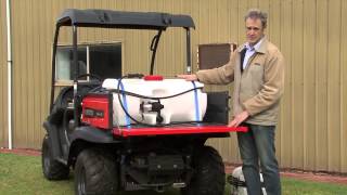 Croplands  CropPak 12 volt sprayer  Demonstration [upl. by Nairolf318]