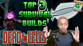 OLD Top 3 SURVIVAL Builds for Dead Cells Update 15  My Favorite Best Weapons for Easy Games [upl. by Mohandis]