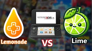 Lemonade vs Lime3DS Which 3DS Emulator is Better Citra fork [upl. by Attelra]