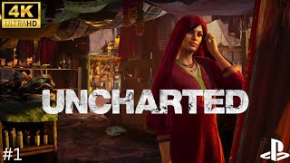 Uncharted Lost Legacy  Episode 1  4K Playstation Gameplay 1 uncharted playstation gameplay [upl. by Namas]