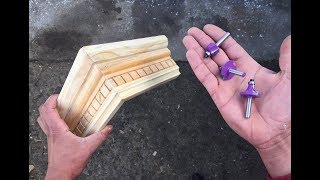 HACIENDO MOLDURA de MADERA con ROUTER PEQUEÑO y SIERRA de MESA [upl. by Wiltsey]