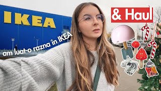 VLOG Miam făcut de cap în IKEA 🎄 cele ma drăguțe decorațiuni de Crăciun amp HAUL [upl. by Novahs487]