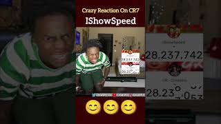 IShowSpeed Crazy Reaction On Cristiano Ronaldo Surpassed Him  Krazy Neuz [upl. by Whitver]