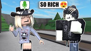 I PRETENDED to be a RICH EMO GIRL IN MM2 [upl. by Helm915]