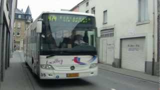 Buses Echternach CFL  Bollig [upl. by Brunhild543]