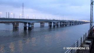 34 CROSSING THE VASHI BRIDGE  NAVI MUMBAI [upl. by Summers]