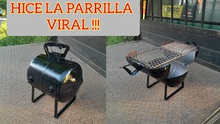 Hice la PARRILLA viral Parrilla caja de herramientas [upl. by Tnerb]