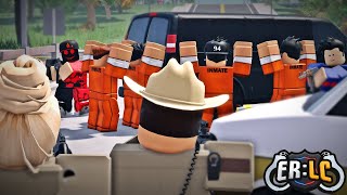 Mafia AMBUSHED our Prisoner Transport  ERLC Liberty County Roblox [upl. by Oinotna763]