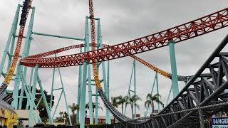 Knotts Berry Farm 060224 Xcelrator Criss Cross 4K [upl. by Hecht]