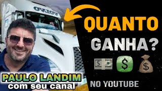 Quanto ganha PAULO LANDIM [upl. by Adnam299]