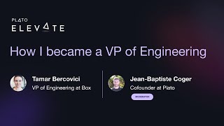 How I became a VP of Engineering  Tamar Bercovici VPE at Box [upl. by Zarihs]