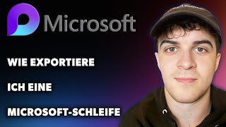 Wie Exportiere Ich Eine MicrosoftSchleife Leitfaden 2024 [upl. by Norrad742]