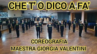 CHE TO DICO A FA  BALLO DI GRUPPO 2023  COREOGRAFIA MAESTRA GIORGIA VALENTINI [upl. by Eniamrehs802]