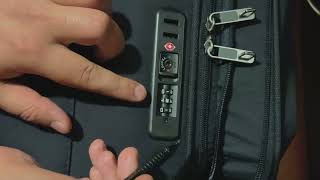 Samsonite luggage lock reset  How to change lock combination 2022 [upl. by Kenwood698]