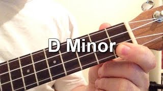 How to play D Minor chord on the ukulele [upl. by Hcir365]