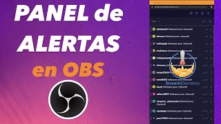 PANEL DE ALERTAS STREAMELEMENTS EN OBS  TWITCH  YOUTUBE [upl. by Retse]