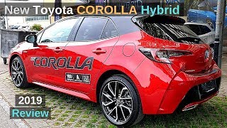 New Toyota COROLLA Hatchback Hybrid 2019 Review Interior Exterior [upl. by Aisel]