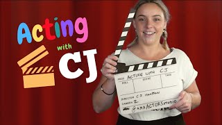 Acting Classes for KIDS Episode 1  Acting with CJ [upl. by Lavelle]