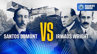 Quem INVENTOU o AVIÃO Santos Dumont ou Irmãos Wright [upl. by Litha]