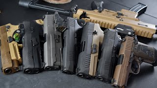 Full Sig Sauer Line Up And Comparison [upl. by Tristan]