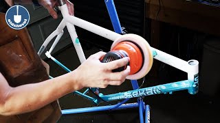 Restoring a Bikes Original Paint  Spindatt Style [upl. by Hnacogn]