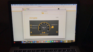 Speed Test 20030 FTTC Fastweb TARANTO [upl. by Stokes174]