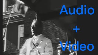 Woodrow Wilson Footage with Audio [upl. by Jeconiah]