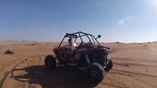 Polaris buggy RZR 1000 Surf on the Dubai Dune  Big Red polaris Dubai [upl. by Aleak39]