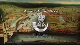 Mechanised Infantry  Quick March Of The Rifles [upl. by Enrak]