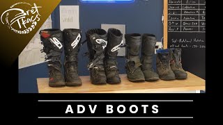 Offroad Adventure Boots selecting the best ADV boot for you [upl. by Atiekal]