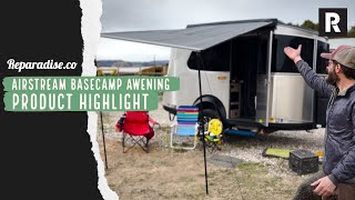 Airstream Basecamp Awning Product Highlight [upl. by Rabma]