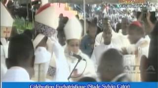 Premiere Messe Du Cardinal Langlois Chibly Stade Sylvio Cator Part 2 [upl. by Anifares]