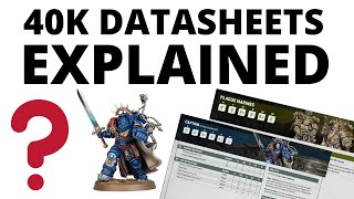 Datasheets and Unit Rules EXPLAINED in Warhammer 40K  How to Play Warhammer 40K 10th Edition Part 8 [upl. by Pam]