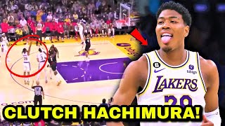 Grabe ang Itinaas ng Shooting ni Rui Hachimura Dapat Bigyan pa daw ng Malaking Minuto Wolves No1 [upl. by Yenittirb302]